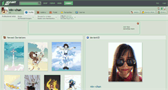 Desktop Screenshot of nin--chan.deviantart.com