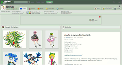 Desktop Screenshot of news14.deviantart.com