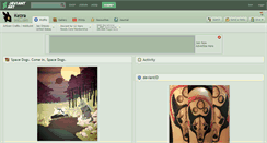 Desktop Screenshot of kezra.deviantart.com