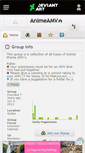 Mobile Screenshot of animeamv.deviantart.com