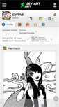 Mobile Screenshot of cyrine.deviantart.com