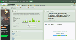 Desktop Screenshot of esliteratura.deviantart.com