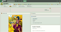 Desktop Screenshot of chocokami.deviantart.com