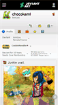 Mobile Screenshot of chocokami.deviantart.com