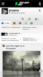 Mobile Screenshot of proama.deviantart.com
