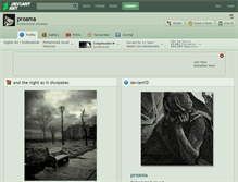 Tablet Screenshot of proama.deviantart.com