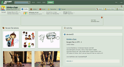 Desktop Screenshot of kimko-chan.deviantart.com