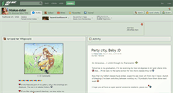 Desktop Screenshot of miakas-sister.deviantart.com