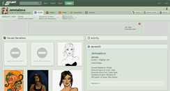 Desktop Screenshot of jemmadove.deviantart.com