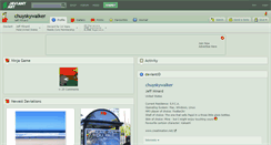 Desktop Screenshot of chuyskywalker.deviantart.com