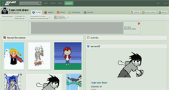 Desktop Screenshot of i-can-not-draw.deviantart.com