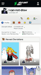 Mobile Screenshot of i-can-not-draw.deviantart.com