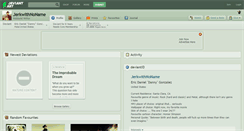 Desktop Screenshot of jerkwithnoname.deviantart.com