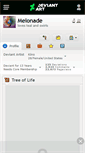 Mobile Screenshot of melonade.deviantart.com