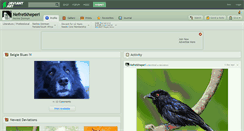 Desktop Screenshot of nefretkheperi.deviantart.com
