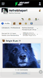 Mobile Screenshot of nefretkheperi.deviantart.com