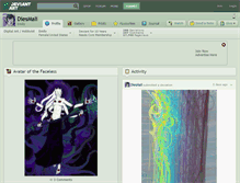 Tablet Screenshot of diesmali.deviantart.com