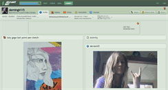 Desktop Screenshot of demingirl15.deviantart.com