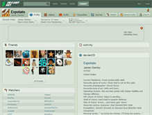 Tablet Screenshot of expotato.deviantart.com