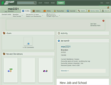 Tablet Screenshot of max2221.deviantart.com