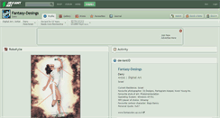 Desktop Screenshot of fantasy-desings.deviantart.com