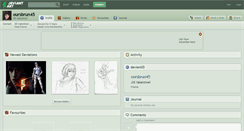 Desktop Screenshot of oursbrun45.deviantart.com