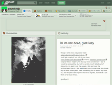 Tablet Screenshot of emmiwish.deviantart.com