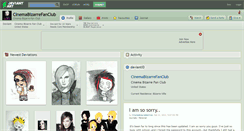 Desktop Screenshot of cinemabizarrefanclub.deviantart.com