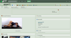 Desktop Screenshot of gypsygurl77.deviantart.com