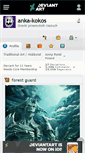 Mobile Screenshot of anka-kokos.deviantart.com
