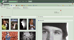 Desktop Screenshot of maxianos.deviantart.com
