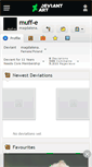 Mobile Screenshot of muff-e.deviantart.com