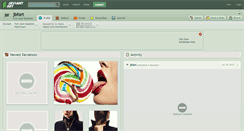 Desktop Screenshot of jbfort.deviantart.com