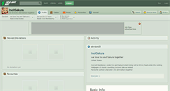Desktop Screenshot of inoxsakura.deviantart.com