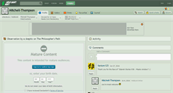 Desktop Screenshot of mitchell-thompson.deviantart.com
