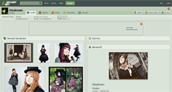 Desktop Screenshot of miyakosan.deviantart.com