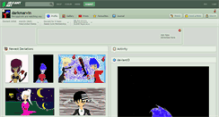 Desktop Screenshot of darkmarvin.deviantart.com