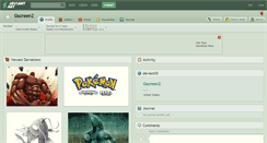 Desktop Screenshot of gscreen2.deviantart.com
