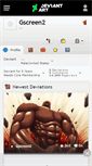 Mobile Screenshot of gscreen2.deviantart.com