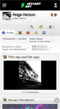 Mobile Screenshot of paige-nelson.deviantart.com