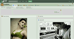 Desktop Screenshot of muahaha.deviantart.com