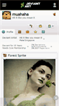 Mobile Screenshot of muahaha.deviantart.com