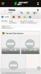Mobile Screenshot of fokka.deviantart.com