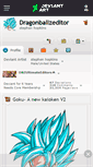 Mobile Screenshot of dragonballzeditor.deviantart.com