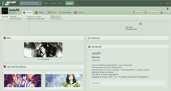 Desktop Screenshot of dudu55.deviantart.com