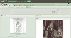 Desktop Screenshot of lenap.deviantart.com