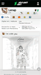 Mobile Screenshot of lenap.deviantart.com