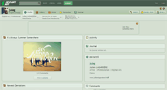 Desktop Screenshot of julag.deviantart.com