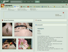 Tablet Screenshot of natyeguez.deviantart.com
