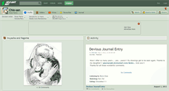 Desktop Screenshot of chio-san.deviantart.com